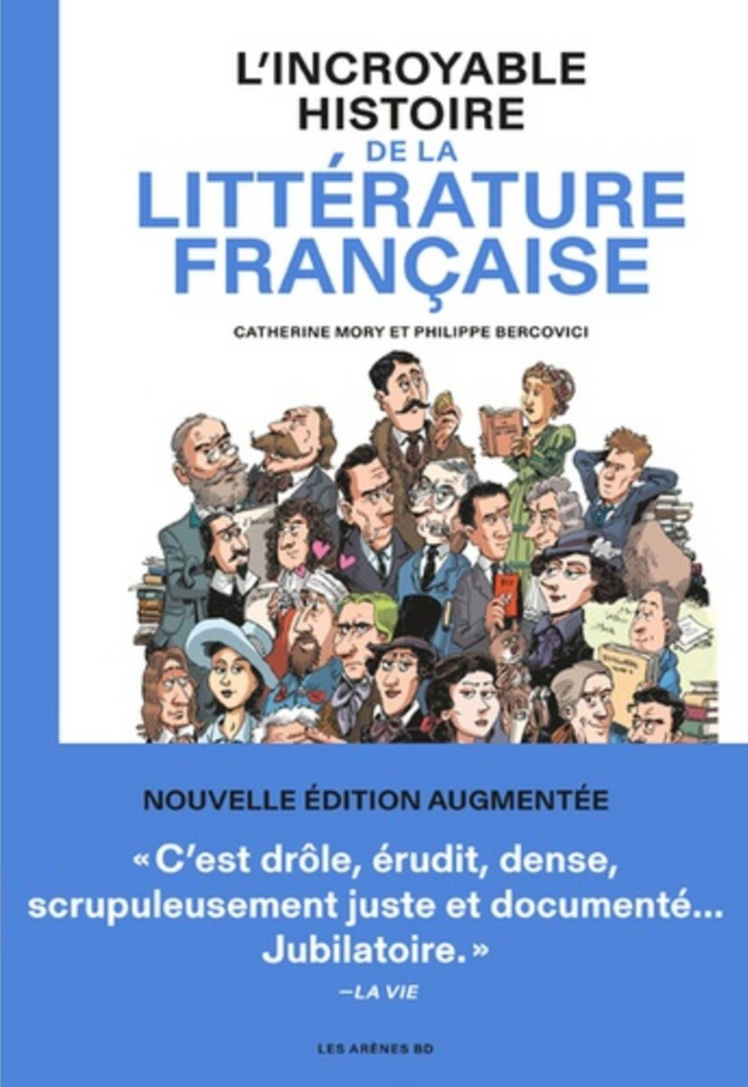 couverture du documentaire "l'incroyable histoire de la littérature française"