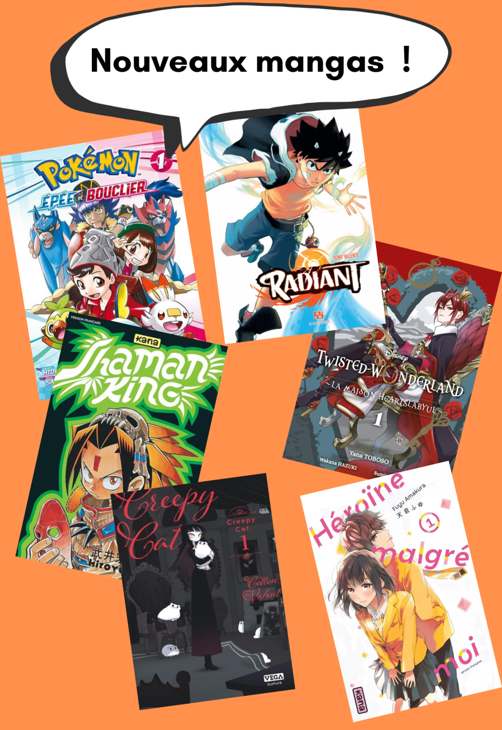 nouveauté mangas