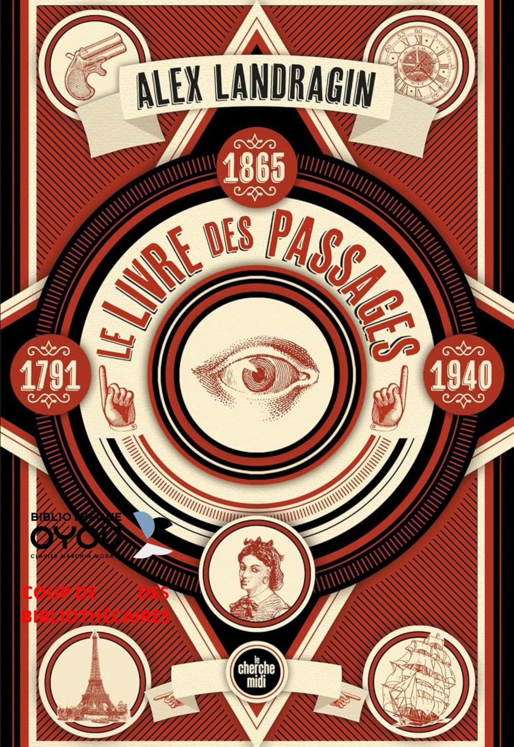 couverture du roman "le livre des passages"